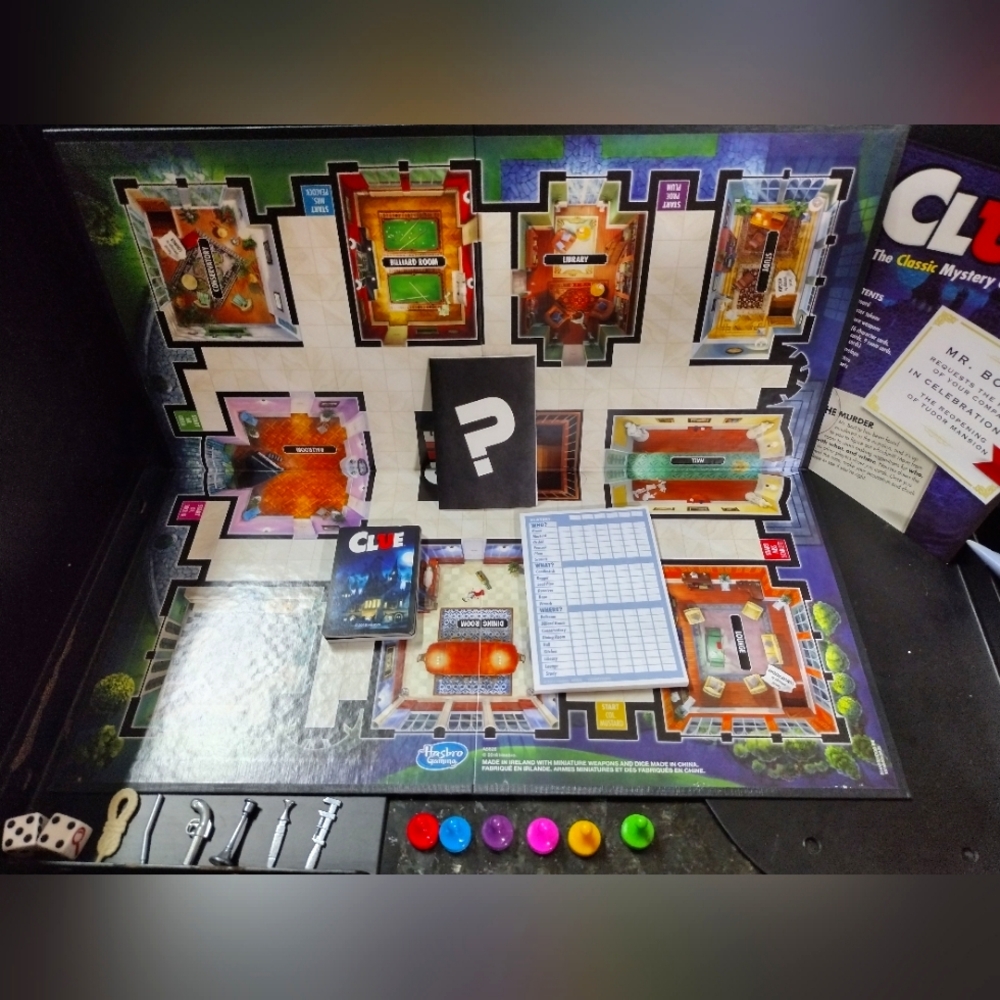 only played it once , maybe twice. All items/ pieces included -The newer clue - Picture 2 of 2